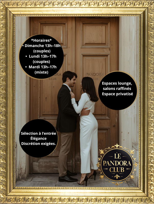 Pandora Club – Club libertin à Paris élégant et raffiné